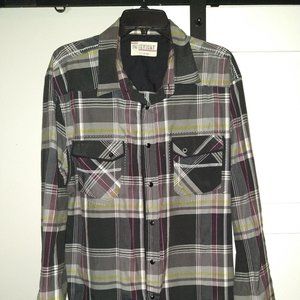 No Retreat Button Down L/S Shirt XXL